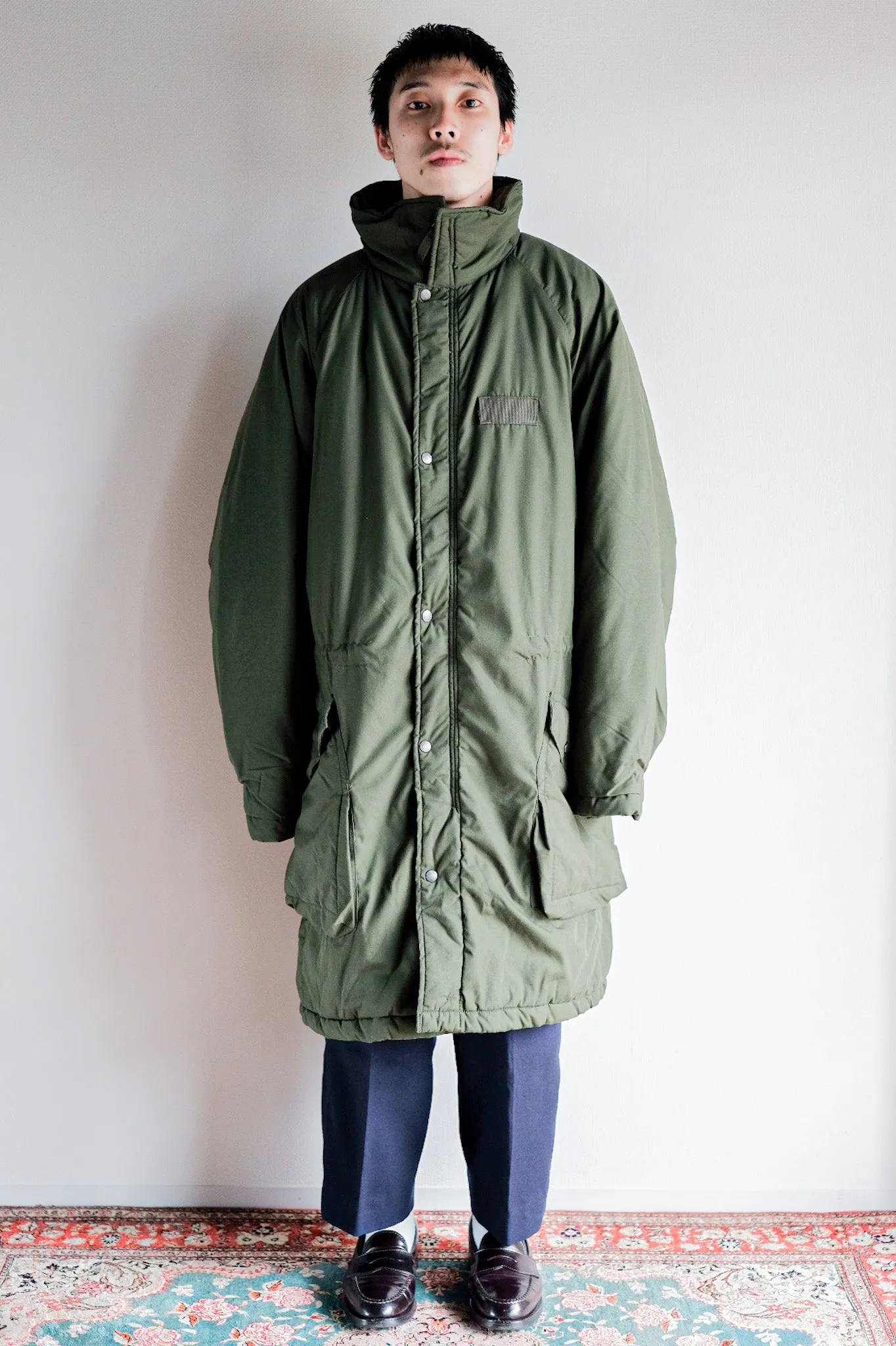 【~90's】Swedish Army M-90 Cold Weather Parka Size.190-75