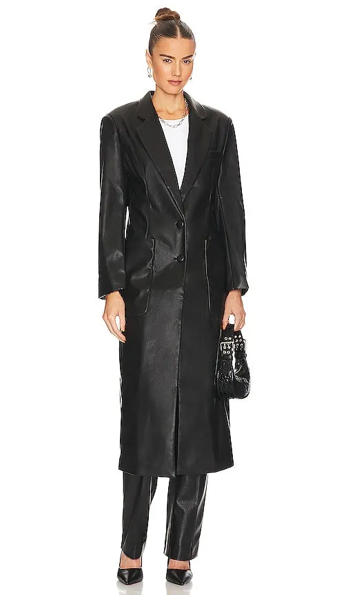 AFRM x REVOLVE Simi Coat in Black