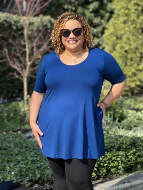 Alma half sleeve pocket tunic - FINAL SALE