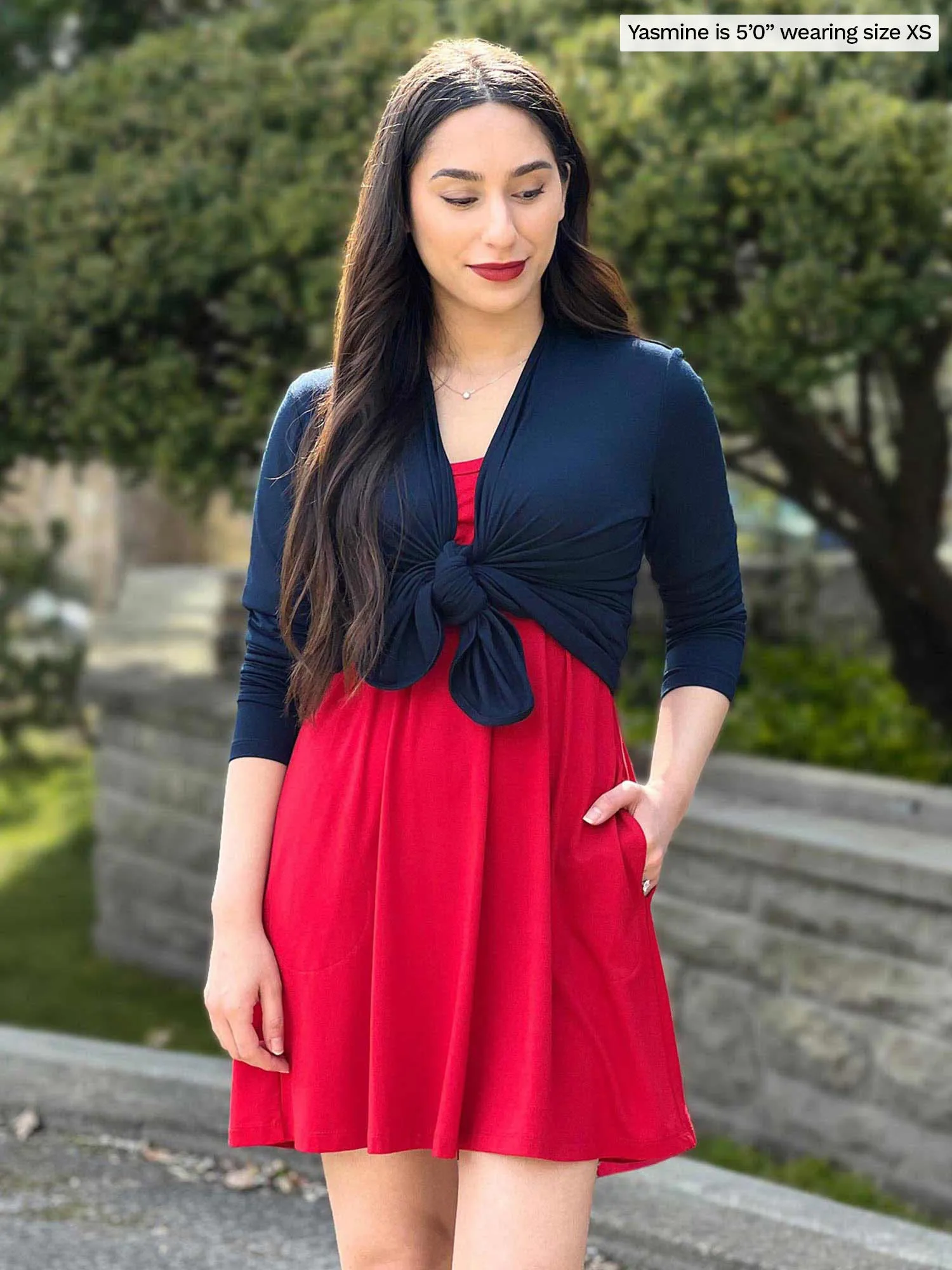 Alma half sleeve pocket tunic - FINAL SALE
