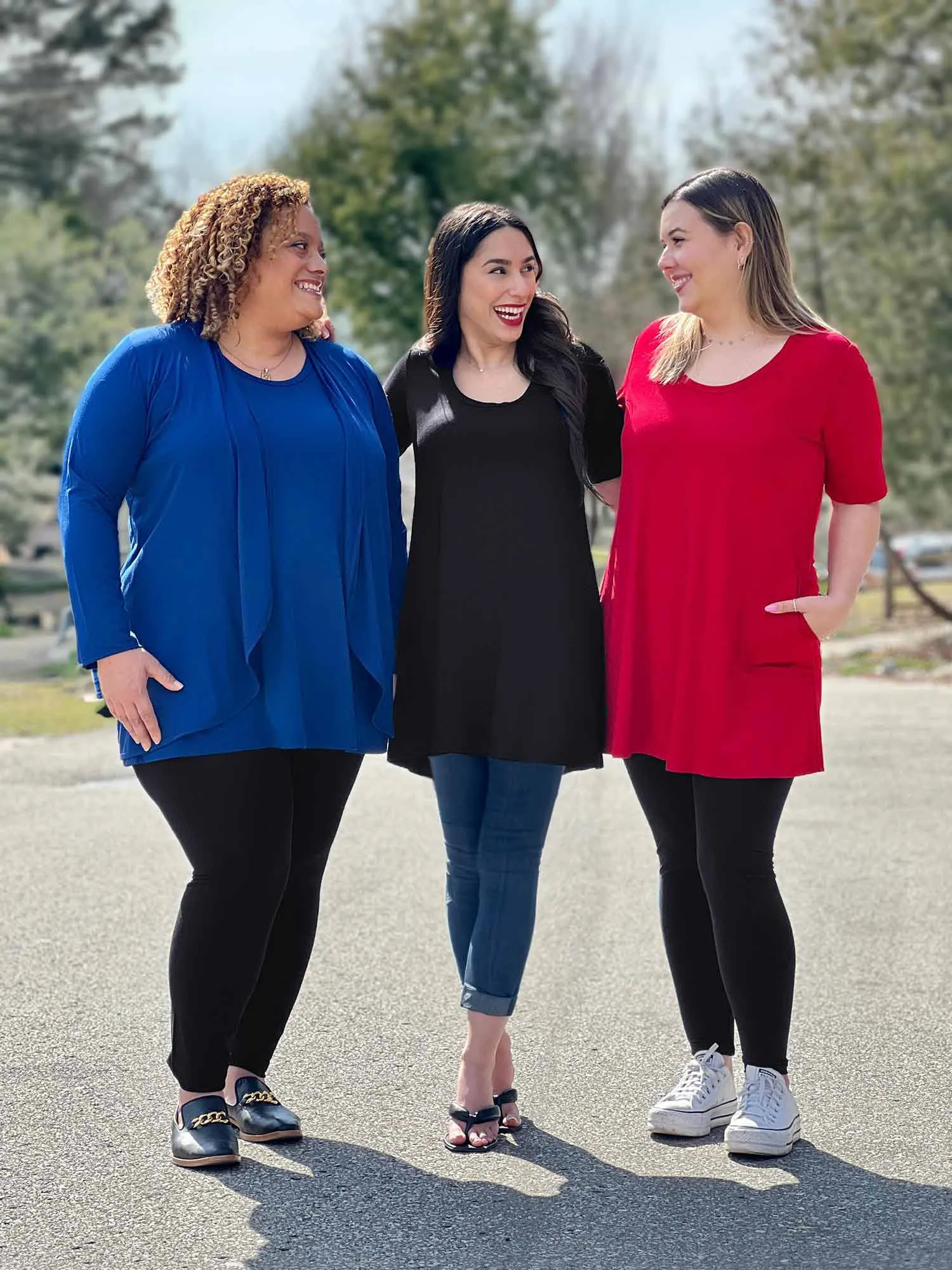 Alma half sleeve pocket tunic - FINAL SALE