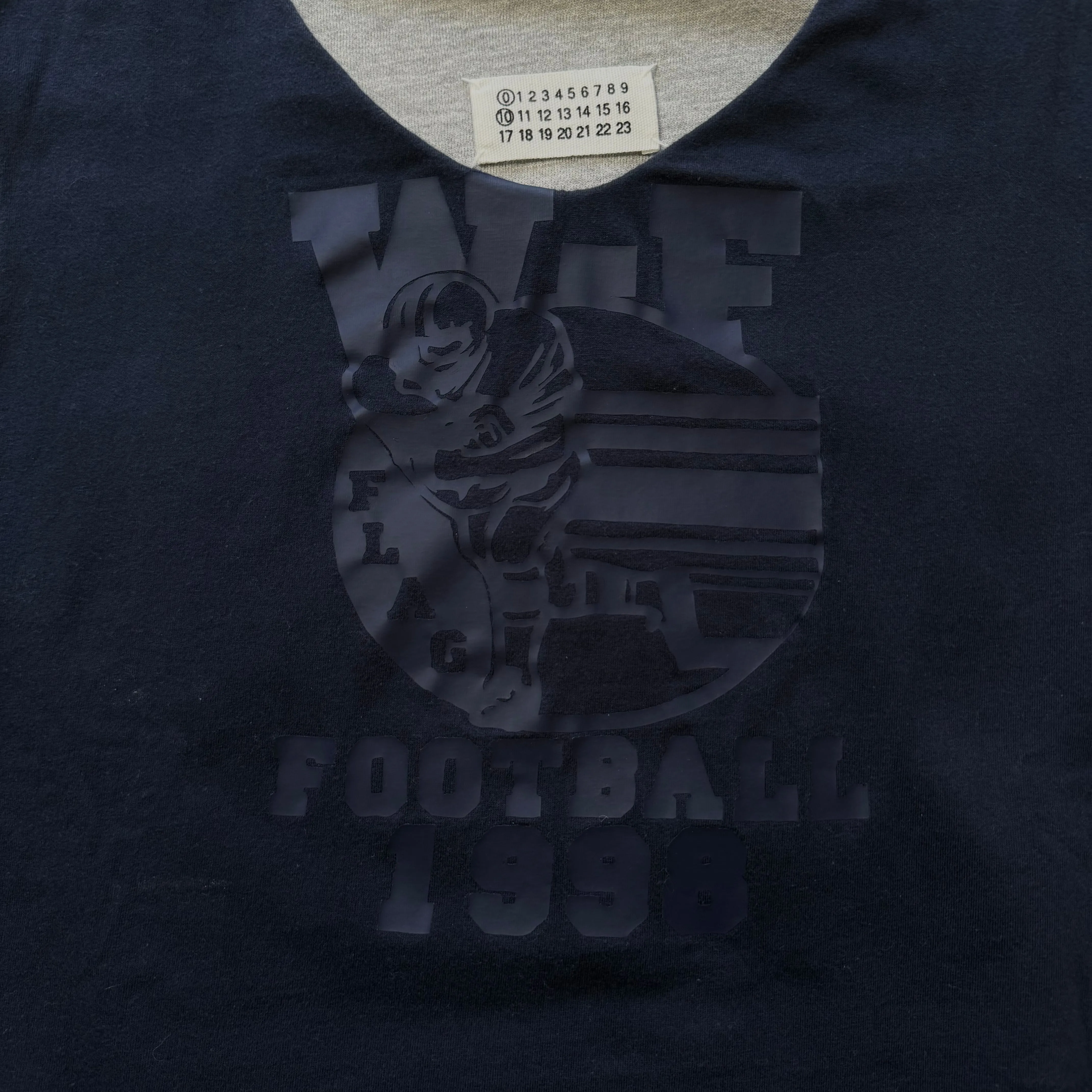 AW2005 Martin Margiela Artisanal Reversible College Sweater