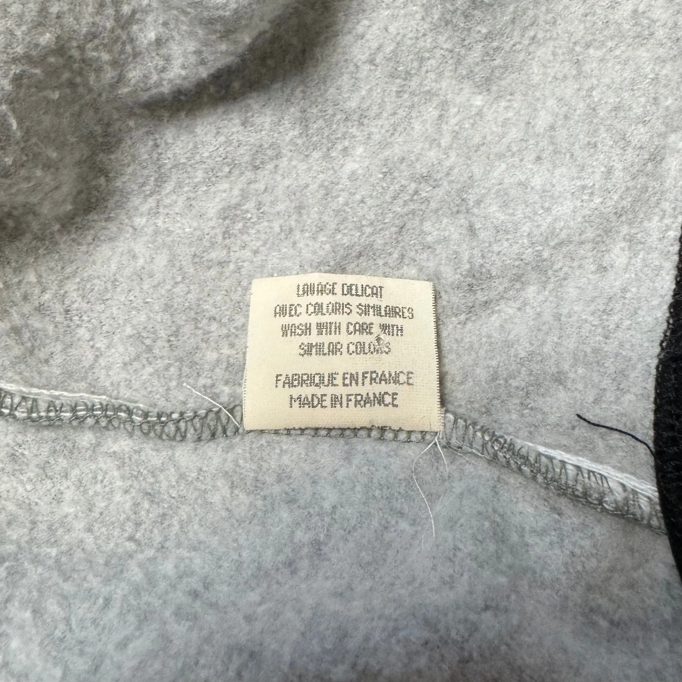 AW2005 Martin Margiela Artisanal Reversible College Sweater