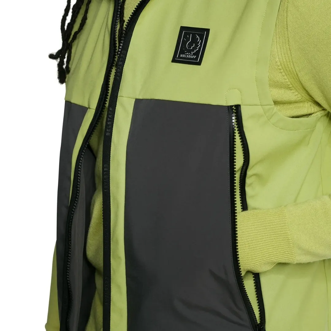 Belstaff Ratio Lime Green Gilet Jacket