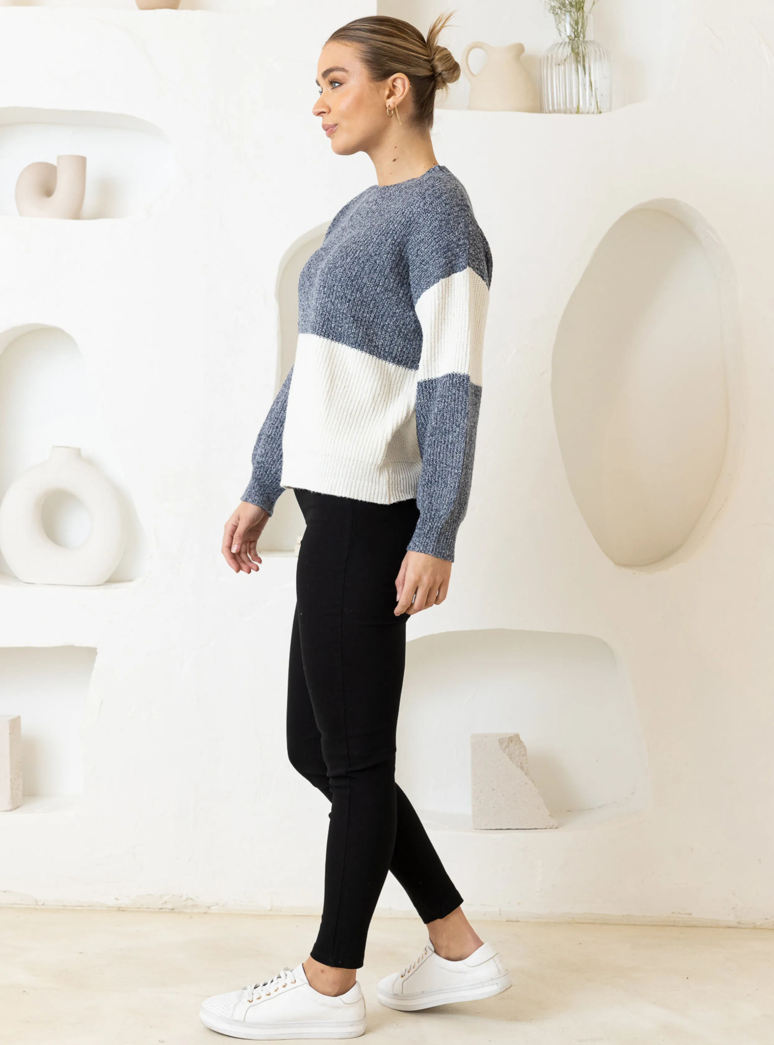 BENTLEY KNIT - Ivory