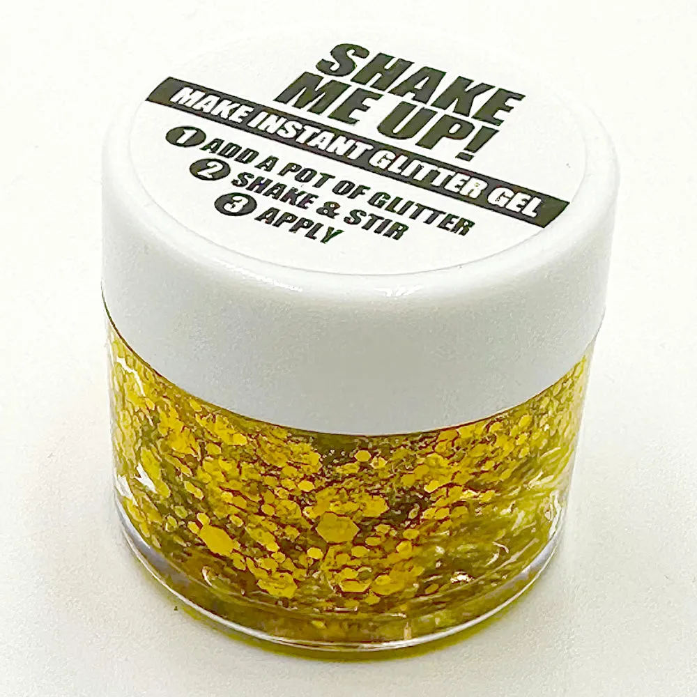 Biodegradable Glitter Gel - Holographic Gold (Chunky Mix)