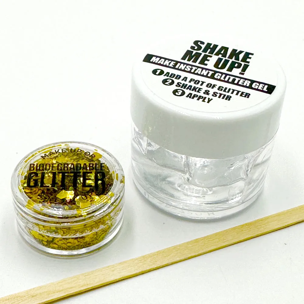 Biodegradable Glitter Gel - Holographic Gold (Chunky Mix)
