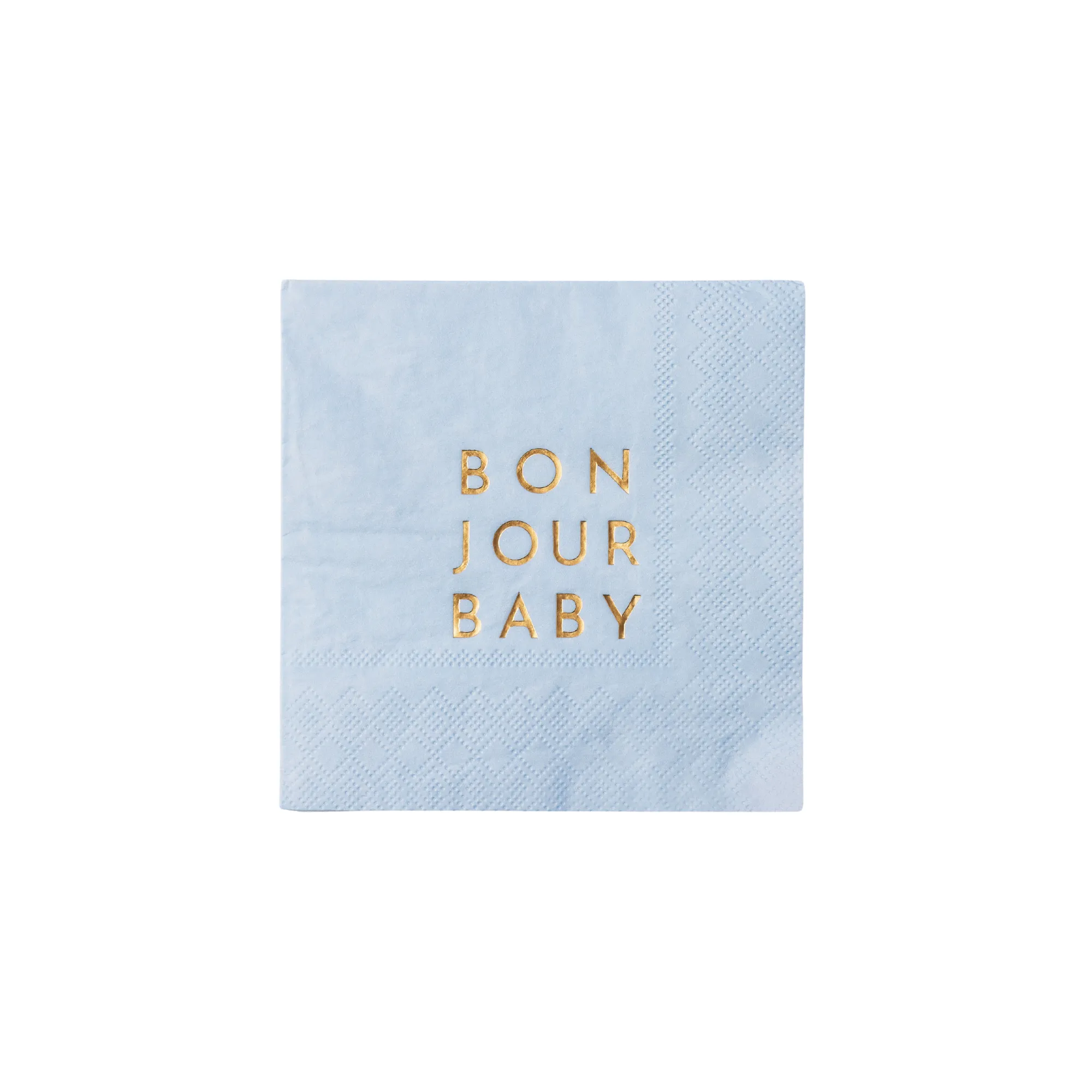 Bonjour Fête - BONJOUR BABY SKY BLUE COCKTAIL NAPKINS