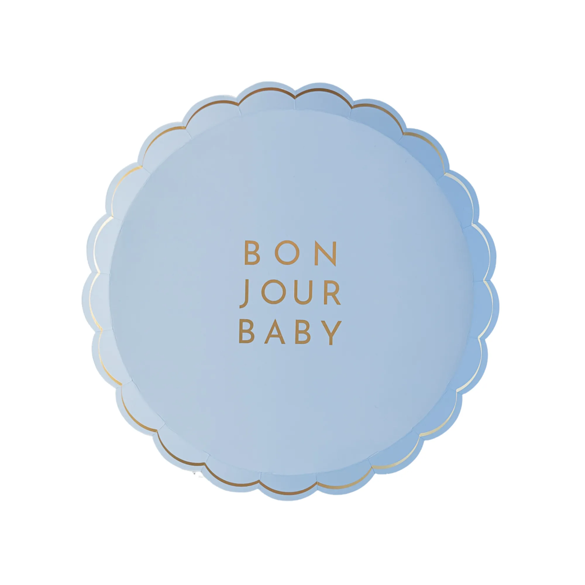 Bonjour Fête - BONJOUR BABY SKY BLUE SMALL PLATES