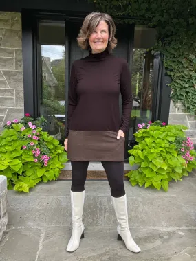 Brooklin mock neck pocket tunic - FINAL SALE