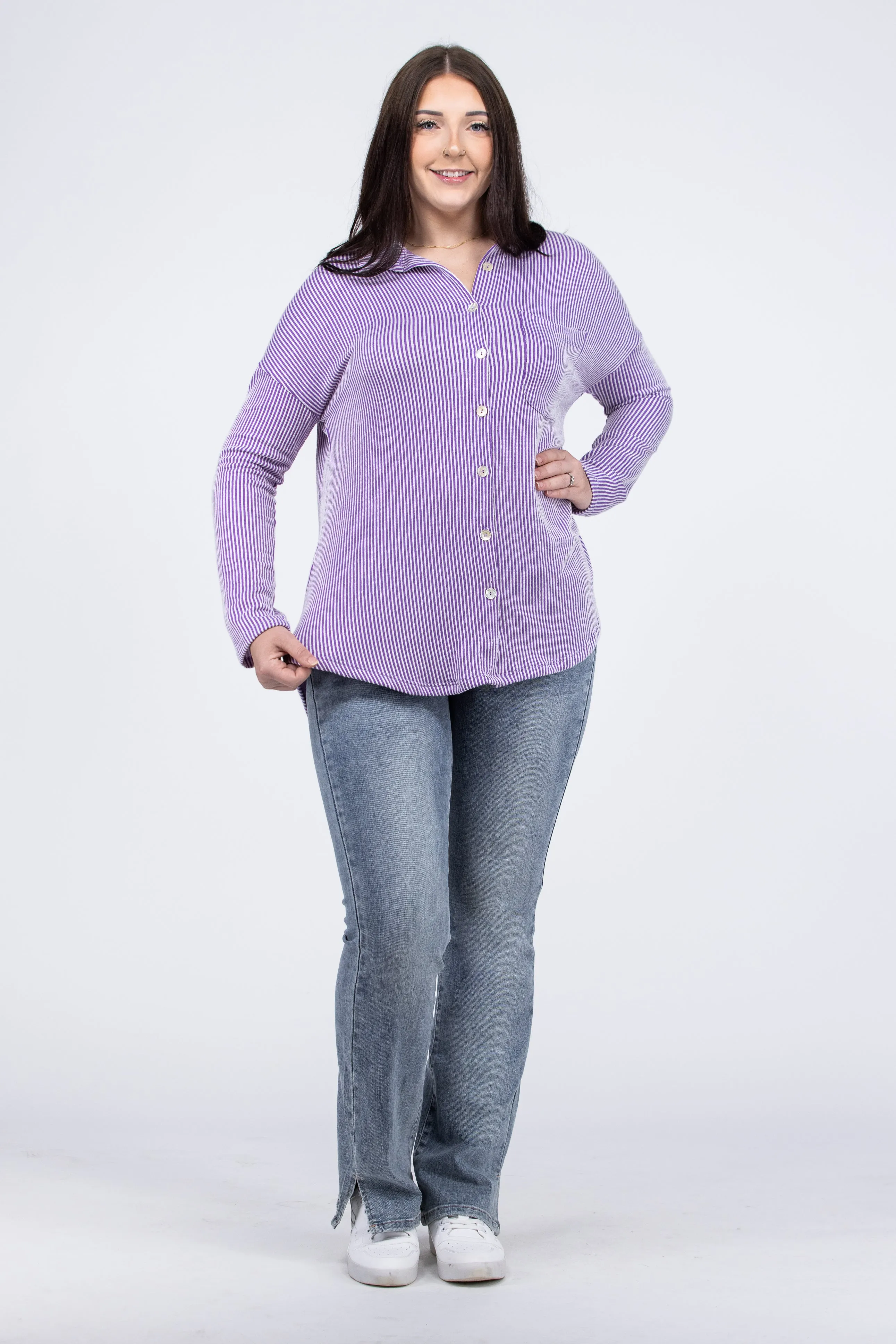 Business Ready Lightweight Shacket * Final Sale*