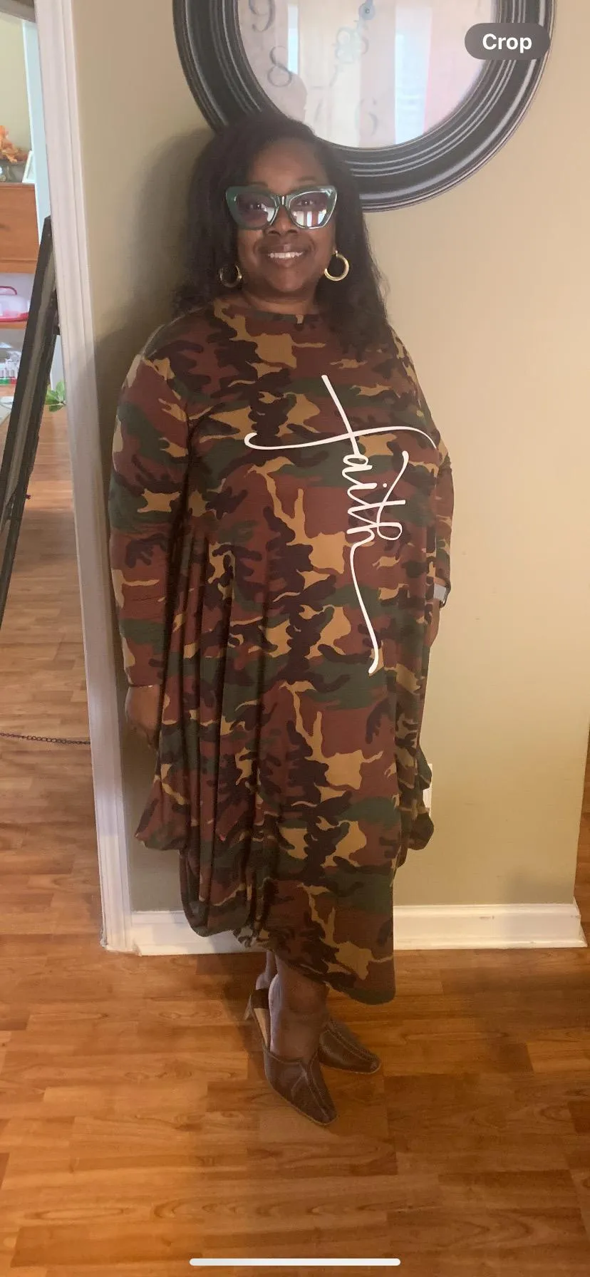 Camo Faith Dress