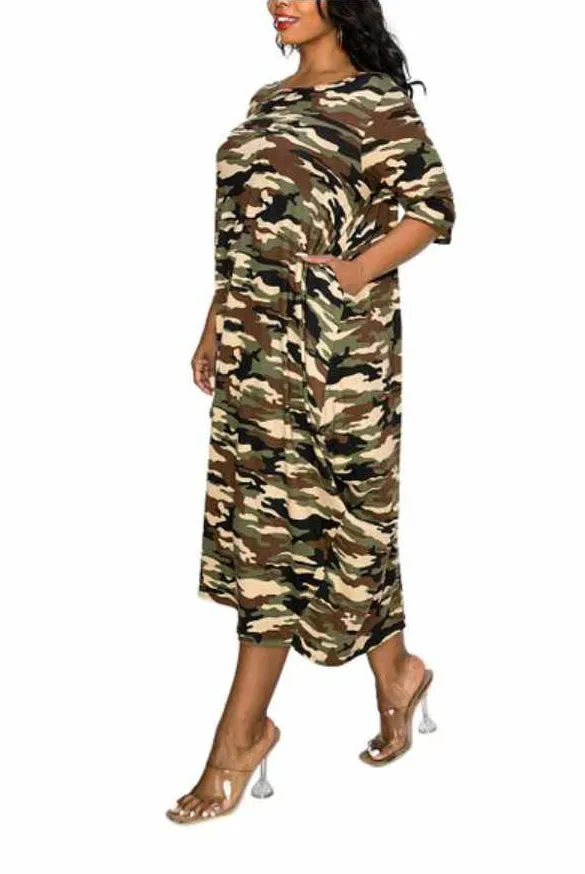 Camo Faith Dress