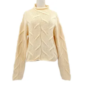 Chanel 1999 Fall fisherman's knit mock-neck jumper #38