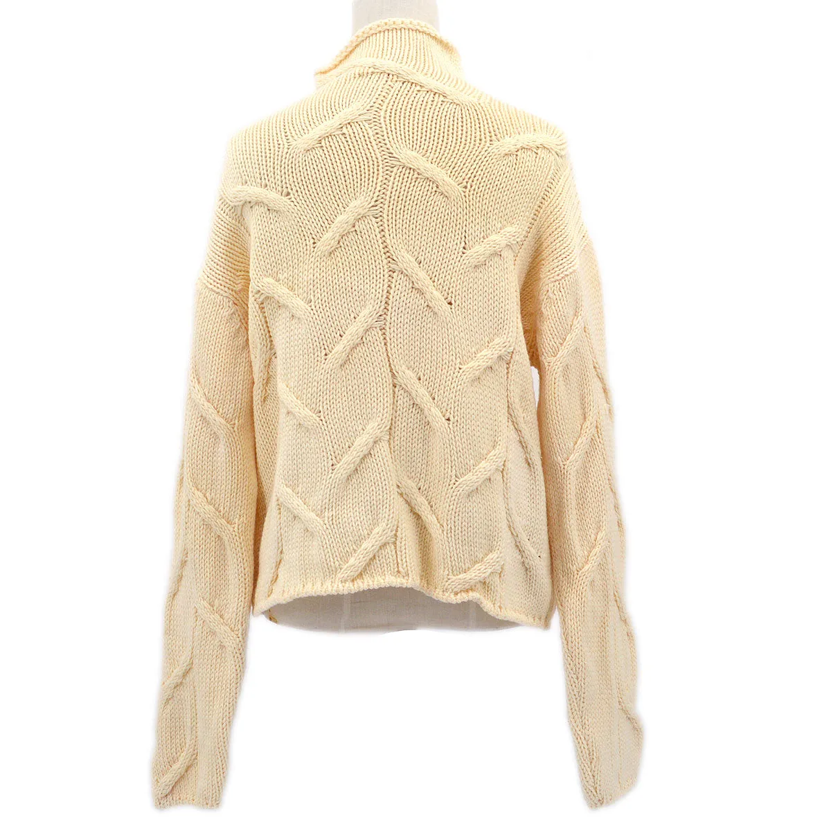 Chanel 1999 Fall fisherman's knit mock-neck jumper #38