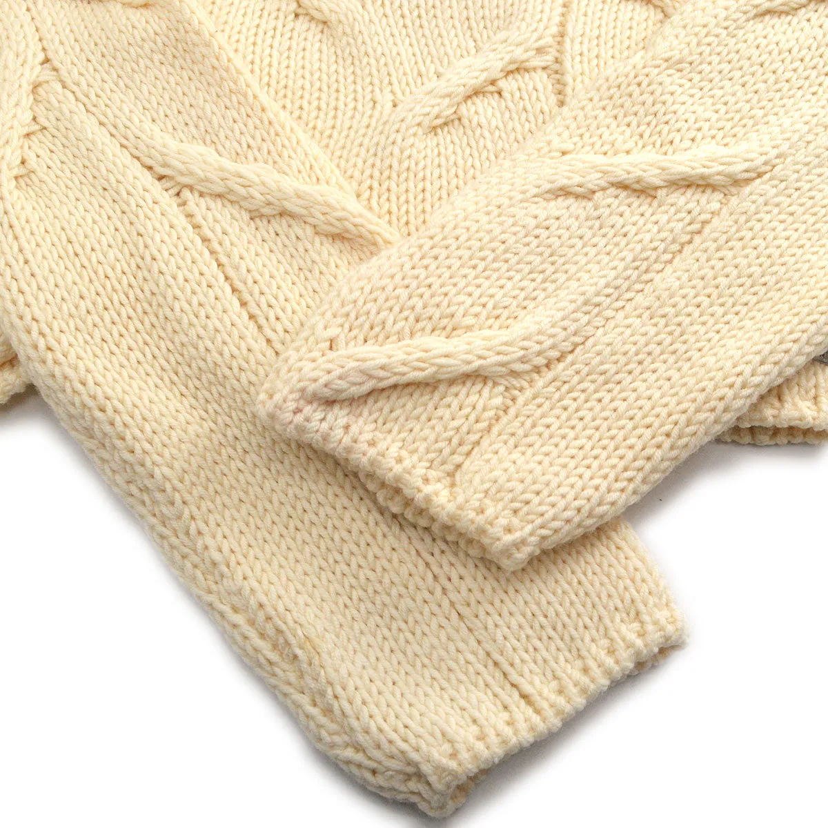 Chanel 1999 Fall fisherman's knit mock-neck jumper #38
