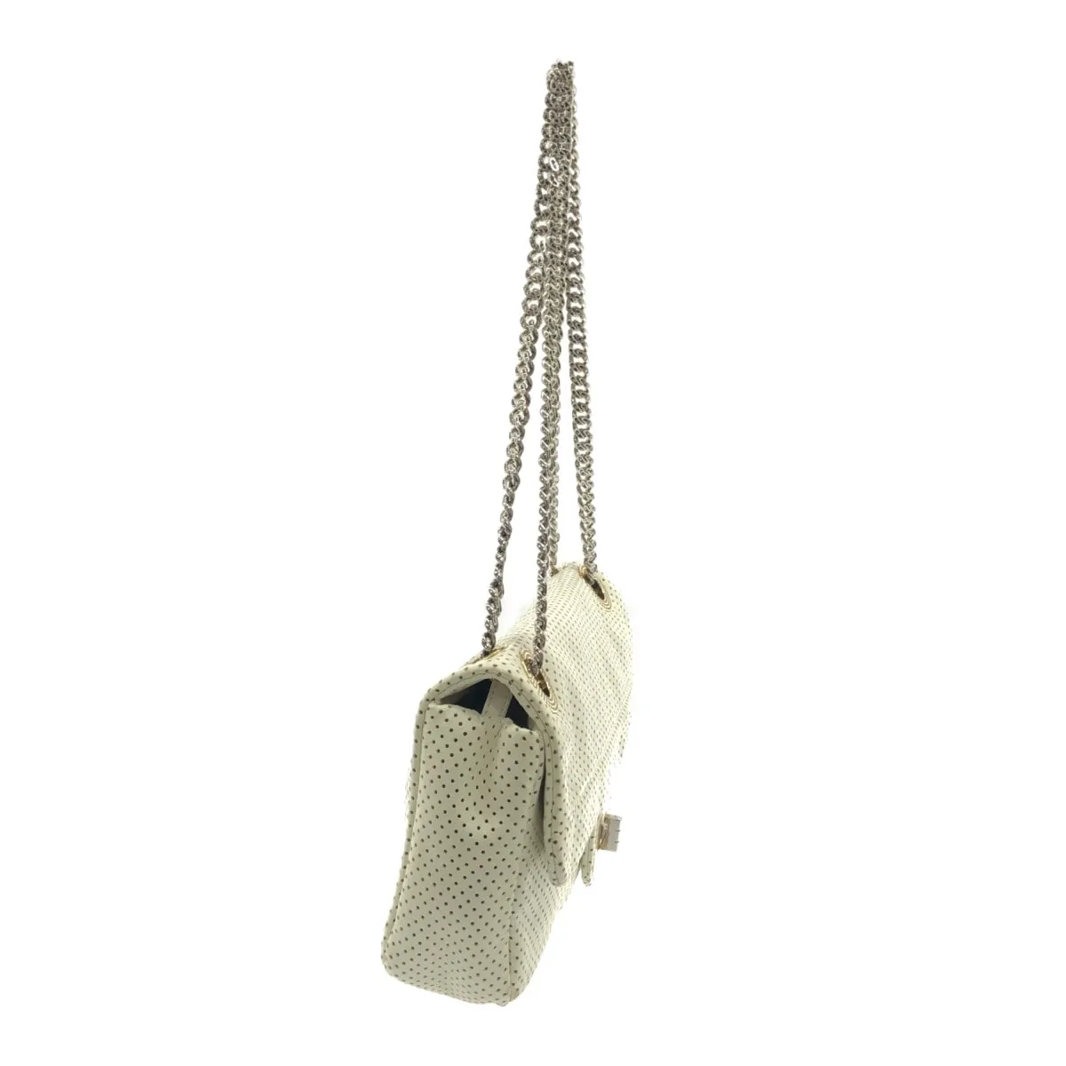 Chanel cream Leather 2.55 shoulder bag
