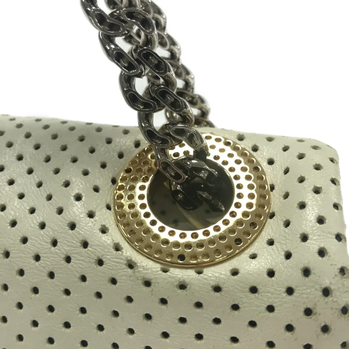 Chanel cream Leather 2.55 shoulder bag