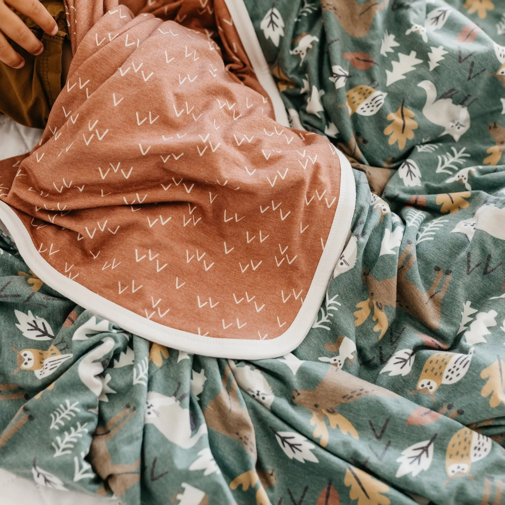 Copper Pearl Three-Layer Jumbo Quilt | Atwood