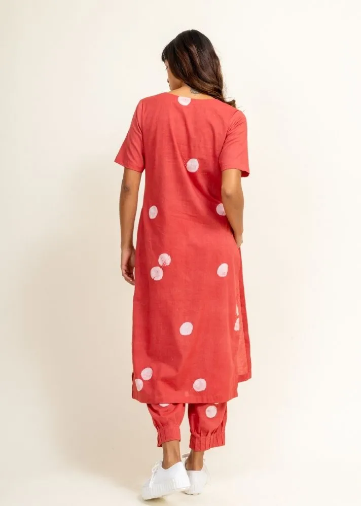 Coral Tunic Set