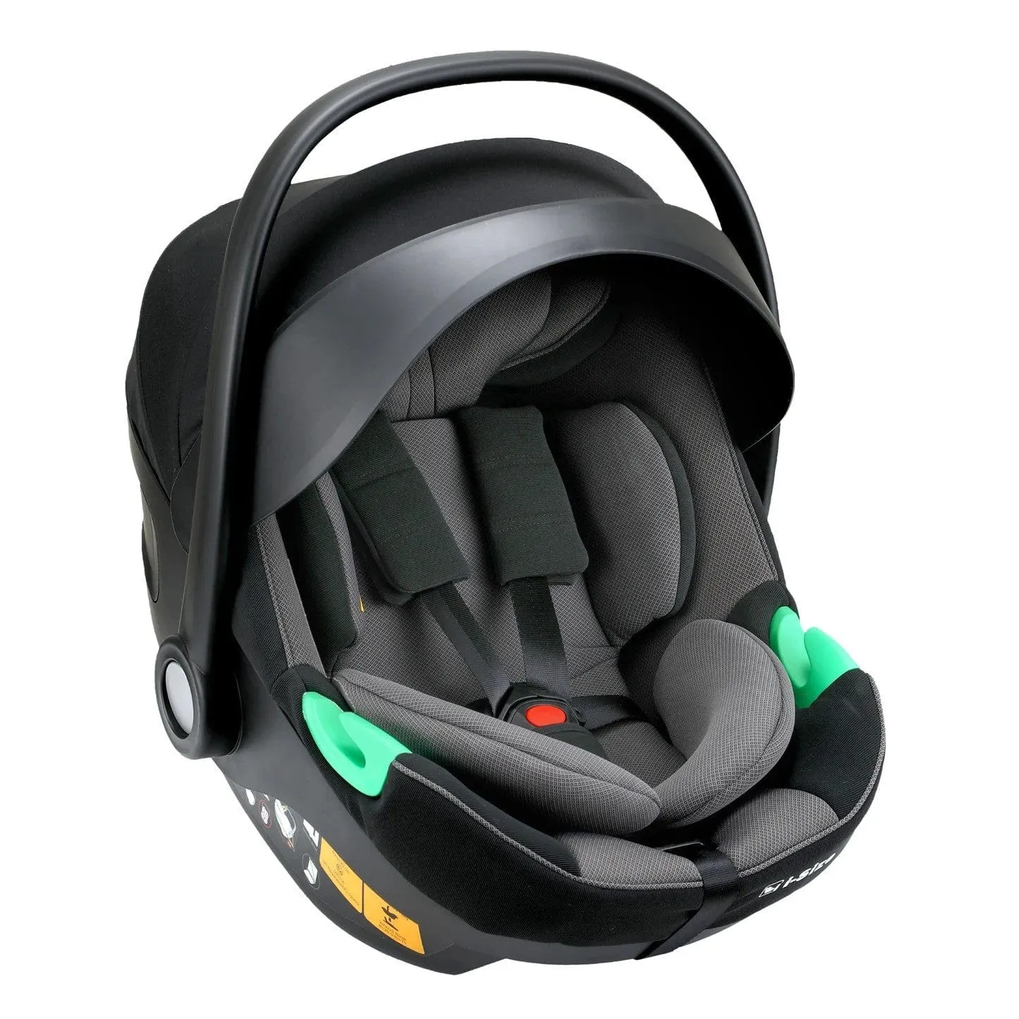 Cozy N Safe ODYSSEY 40-87cm I-Size Child Car Seat - Black/Grey