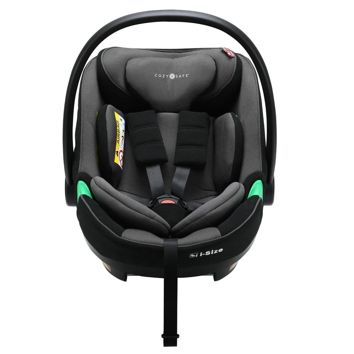 Cozy N Safe ODYSSEY 40-87cm I-Size Child Car Seat - Black/Grey