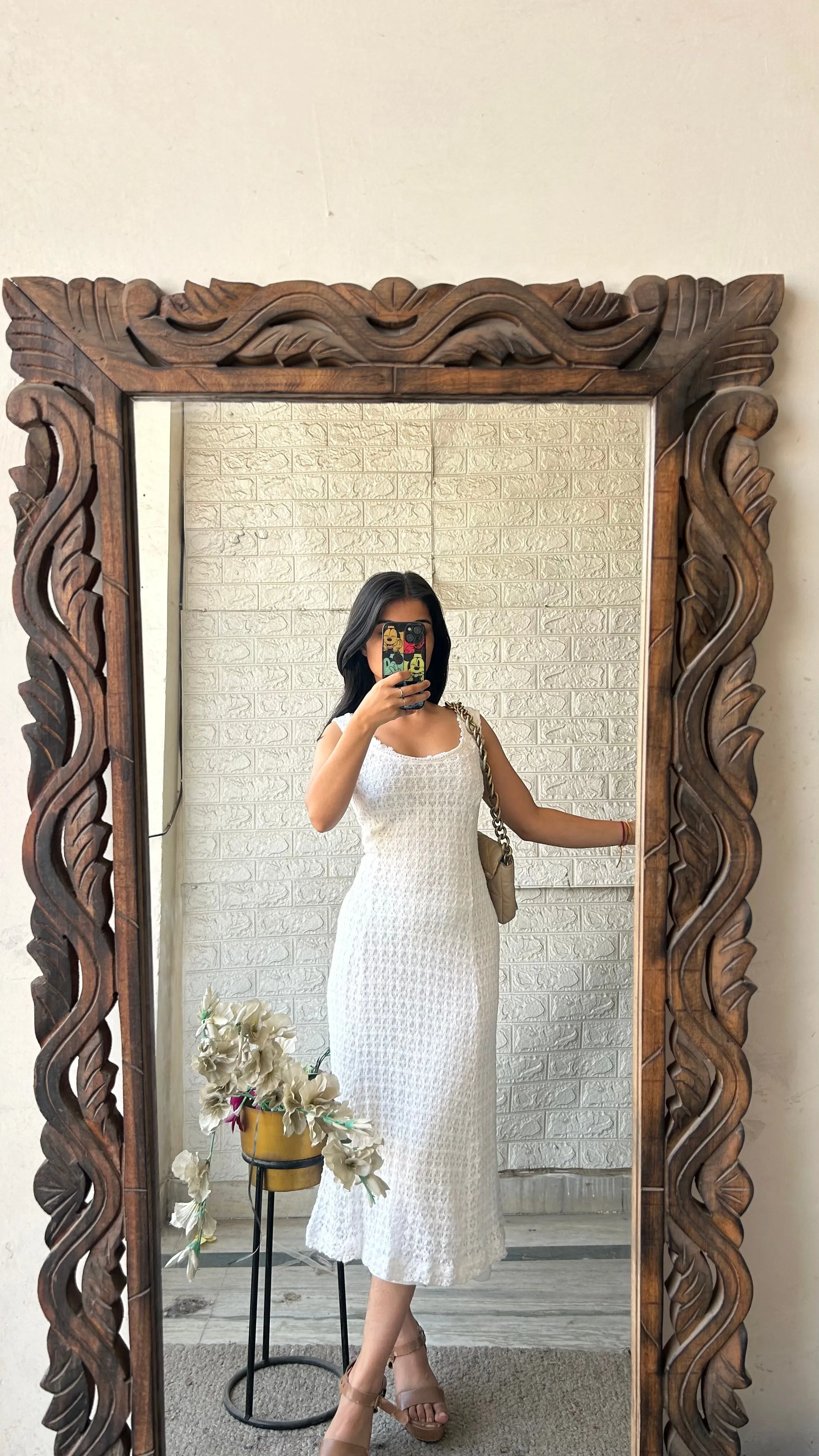 Crochet dress 36 bust/l:41