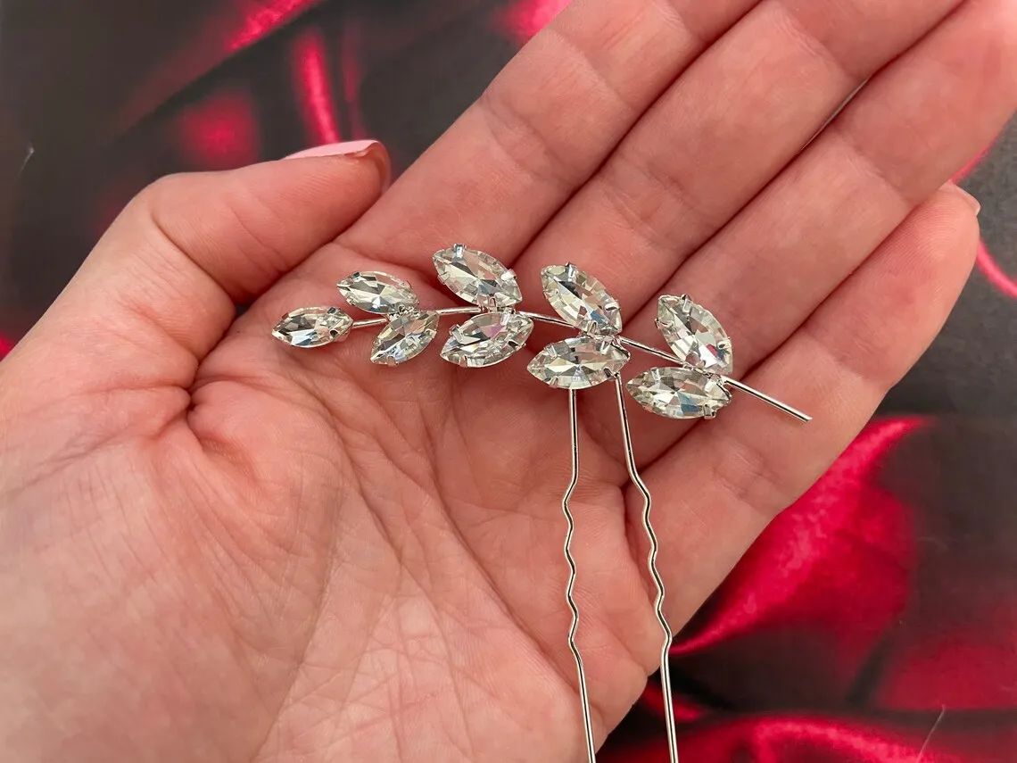 Crystal Bridal hair pin