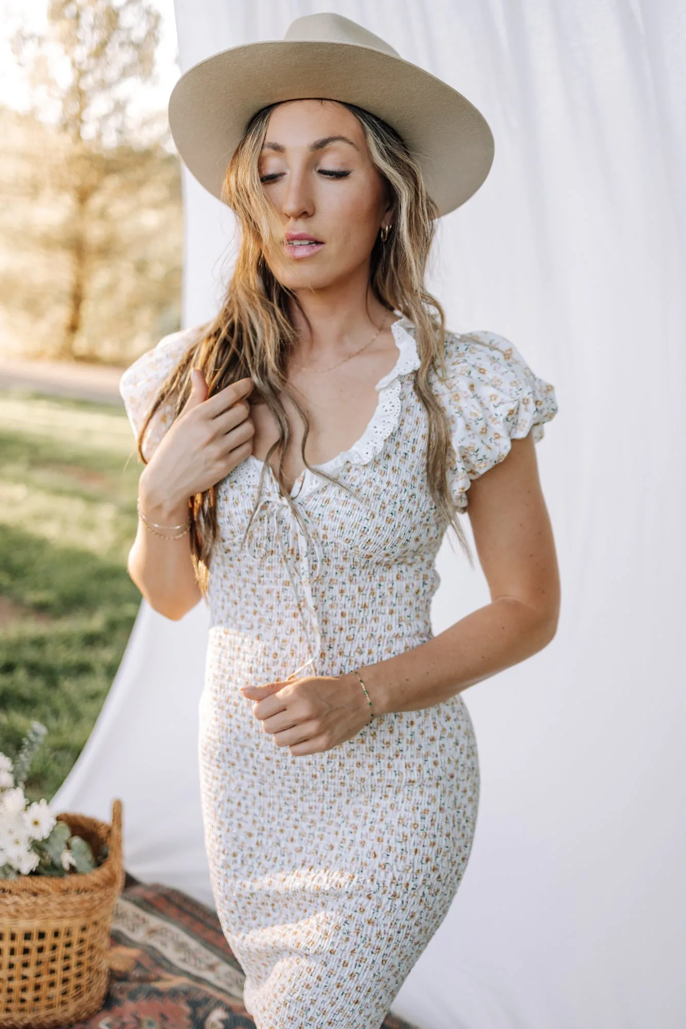 Dixon BodyCon Maxi Dress in Yellow