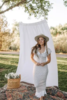 Dixon BodyCon Maxi Dress in Yellow