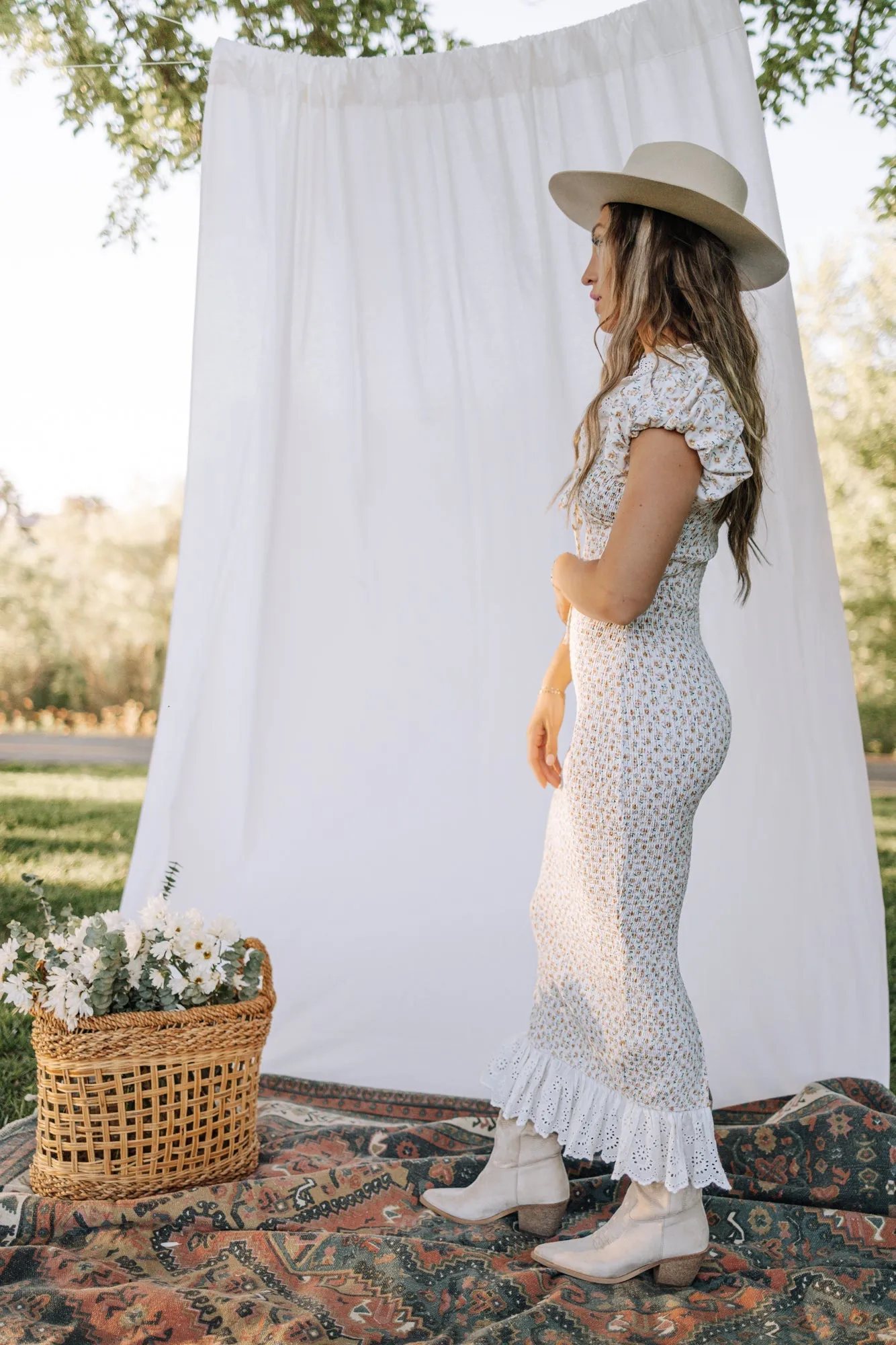 Dixon BodyCon Maxi Dress in Yellow