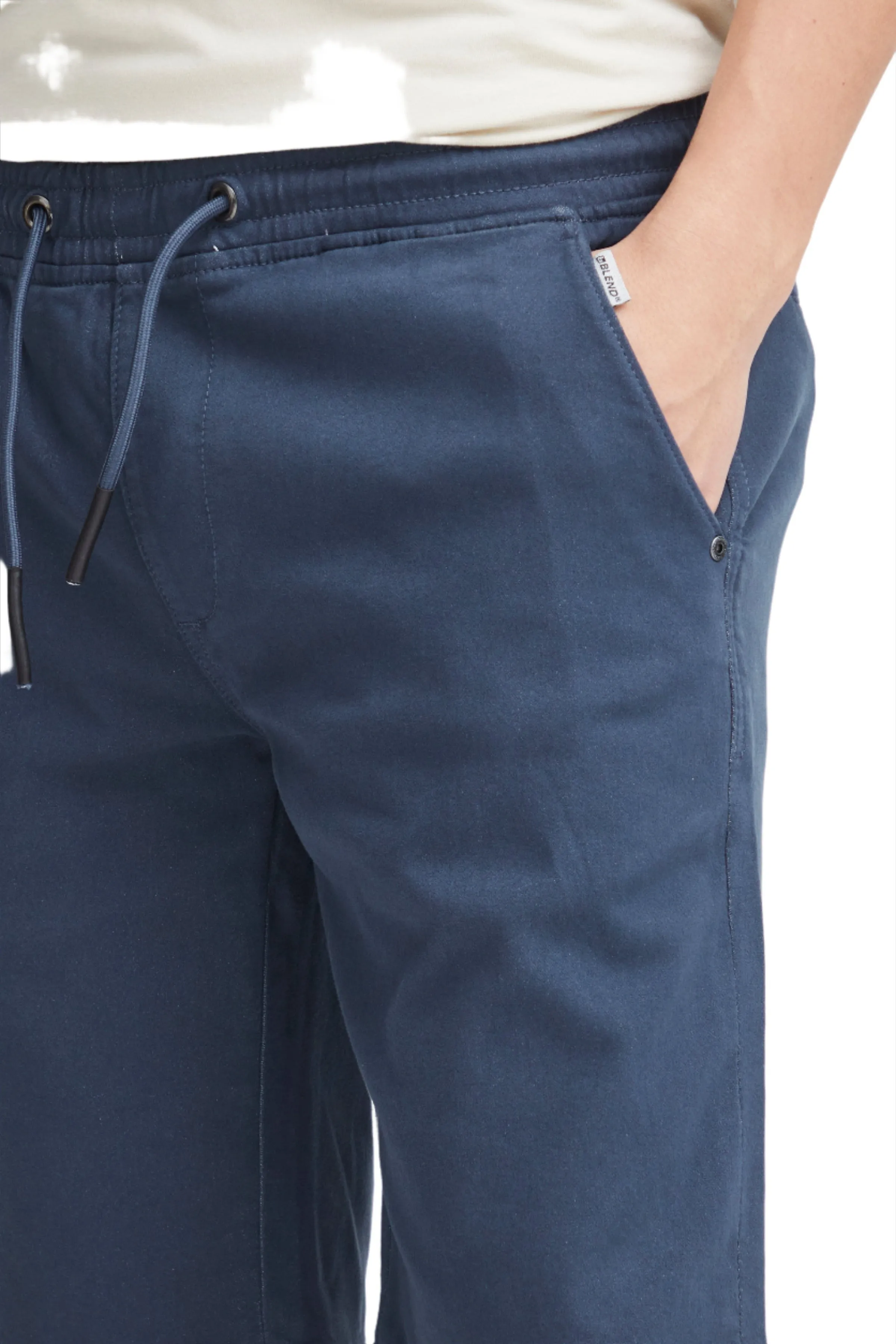 Dress Blues Denim Jogg Shorts