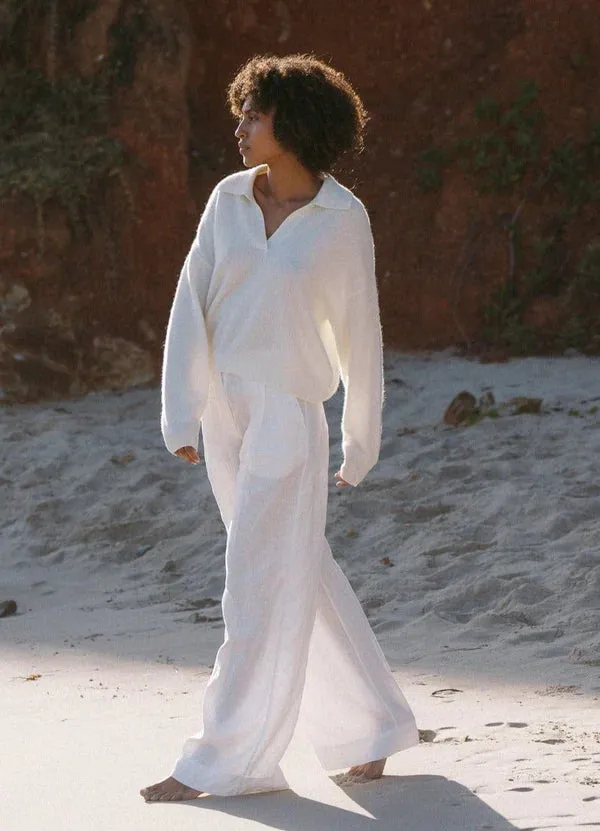 Emma Cashmere Knit Ivory