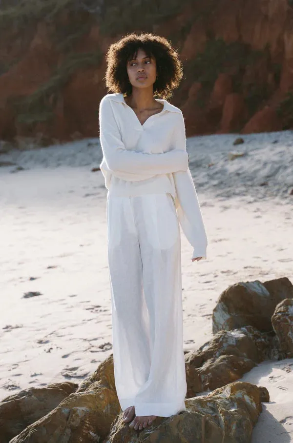 Emma Cashmere Knit Ivory