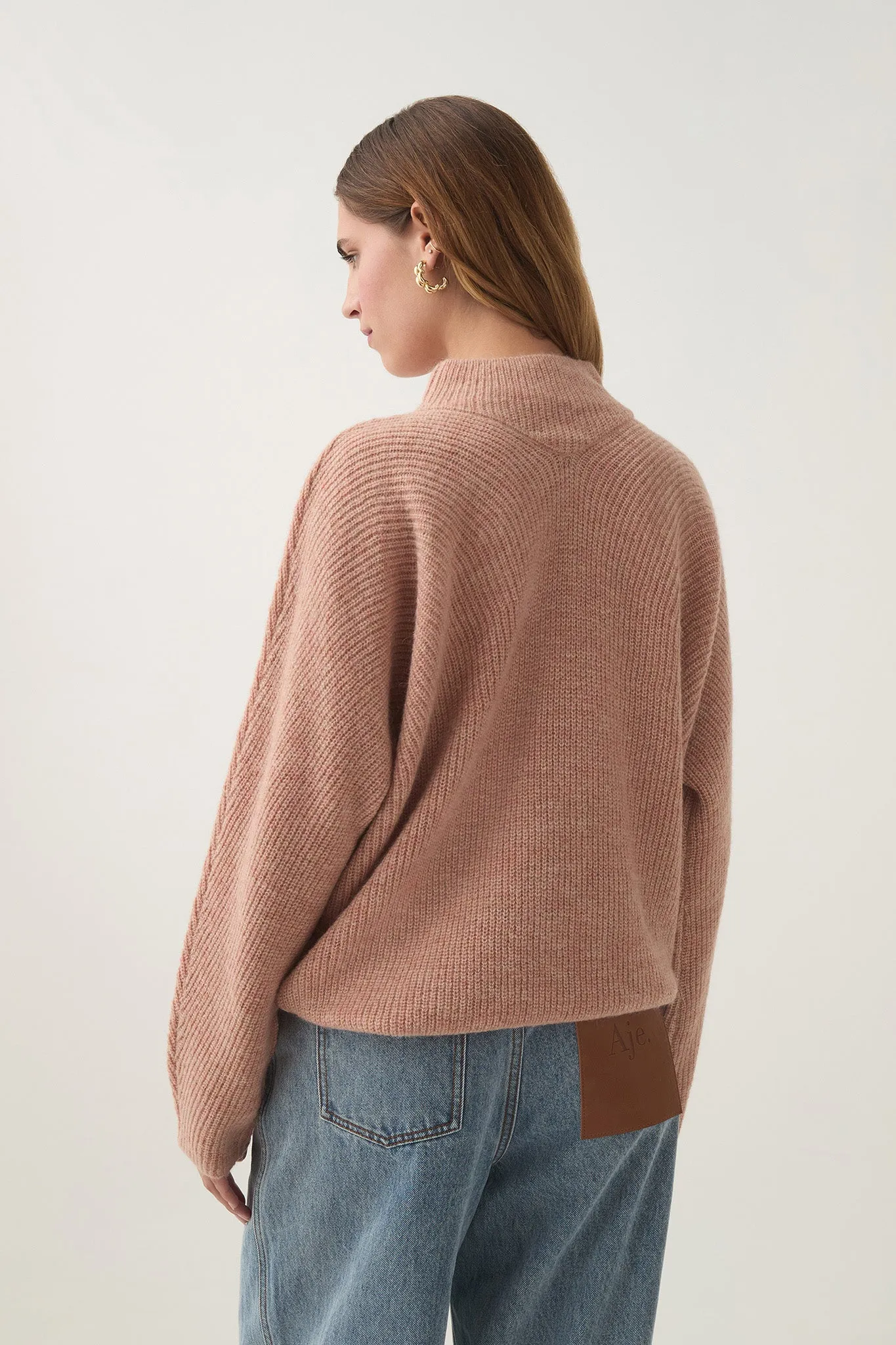 Emulate Braided Logo Knit