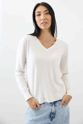 ESSENTIAL SLIM VEE IVORY