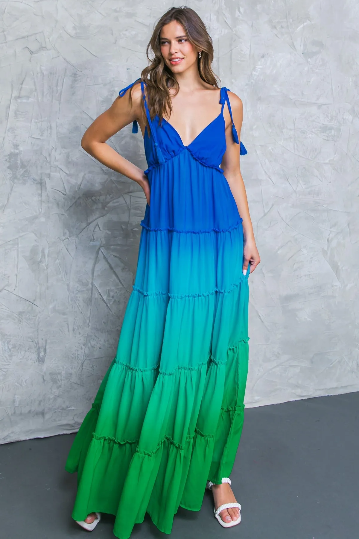 Explore More Collection - ALL I WANT IS YOU WOVEN MAXI DRESS