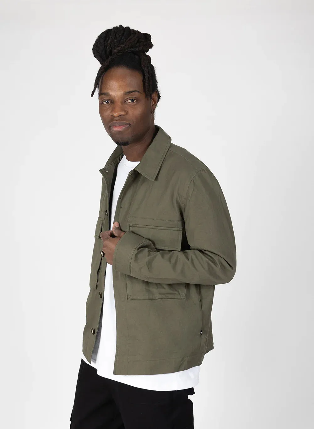 Federation Pouch Shacket - Military