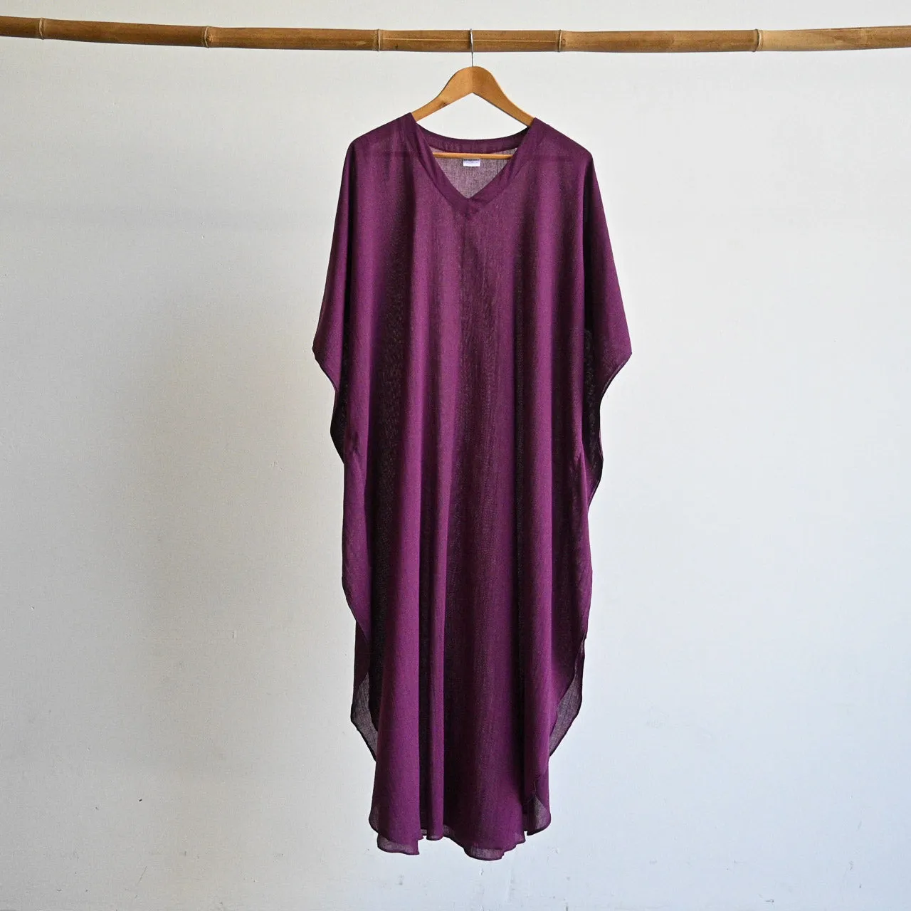 Gone Cruising Cotton Kaftan Maxi