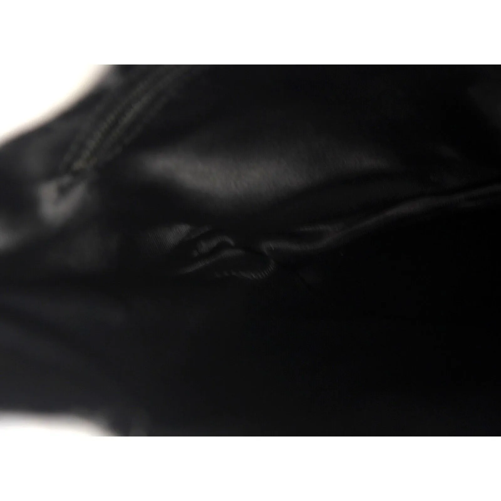 Gucci beaded black silk/satin pouch style cross body