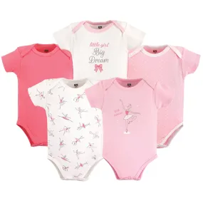 Hudson Baby Cotton Bodysuits, Little Dancer