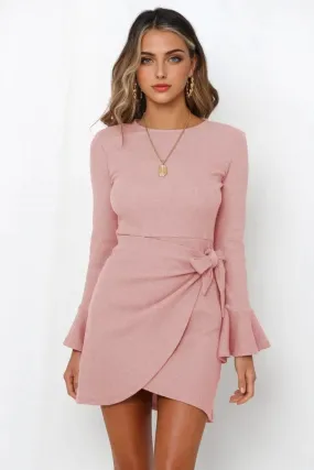 Julia Fashion - High Waist Ruffled Bodycon Party Mini Dress