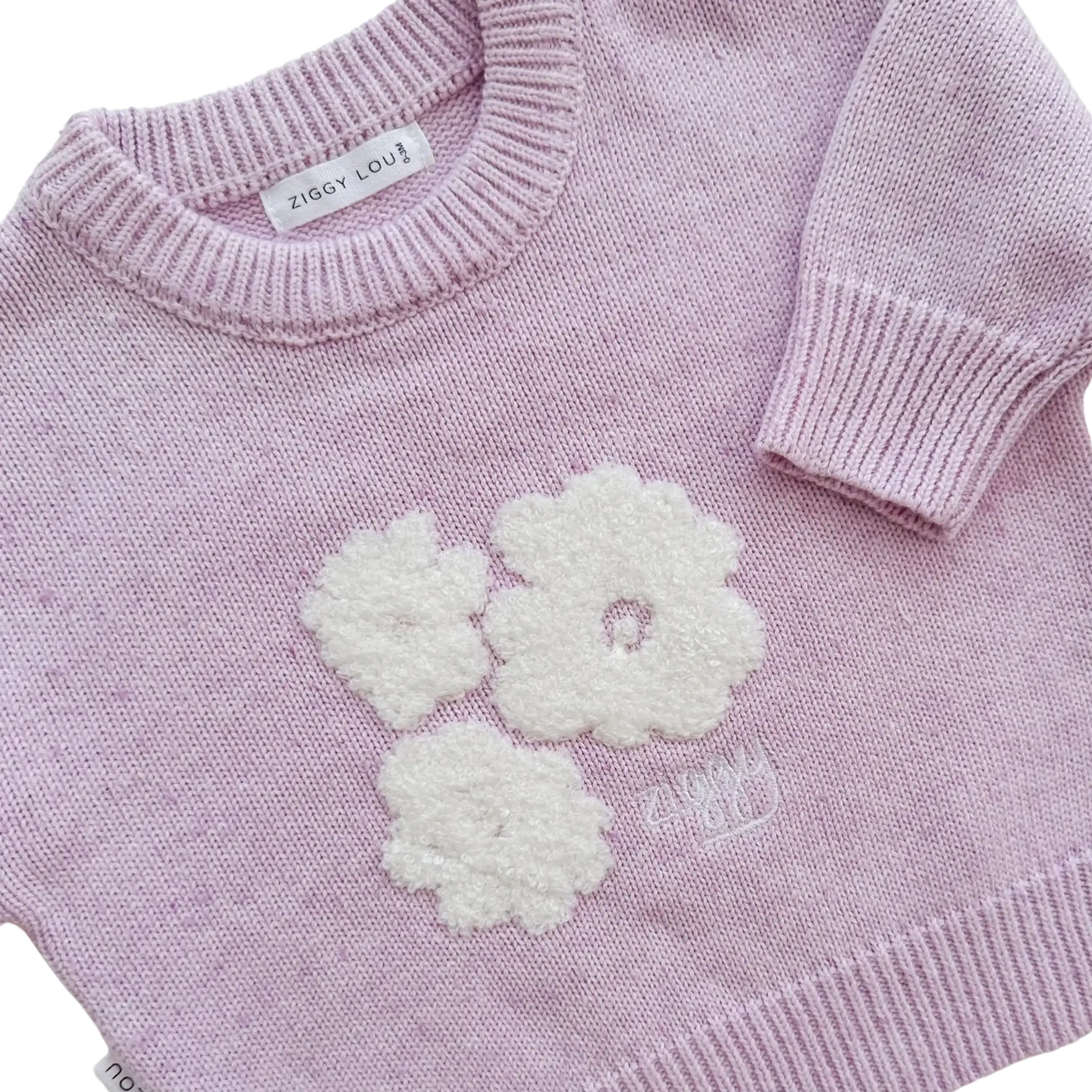KNIT JUMPER | IRIS (BOUCLE)