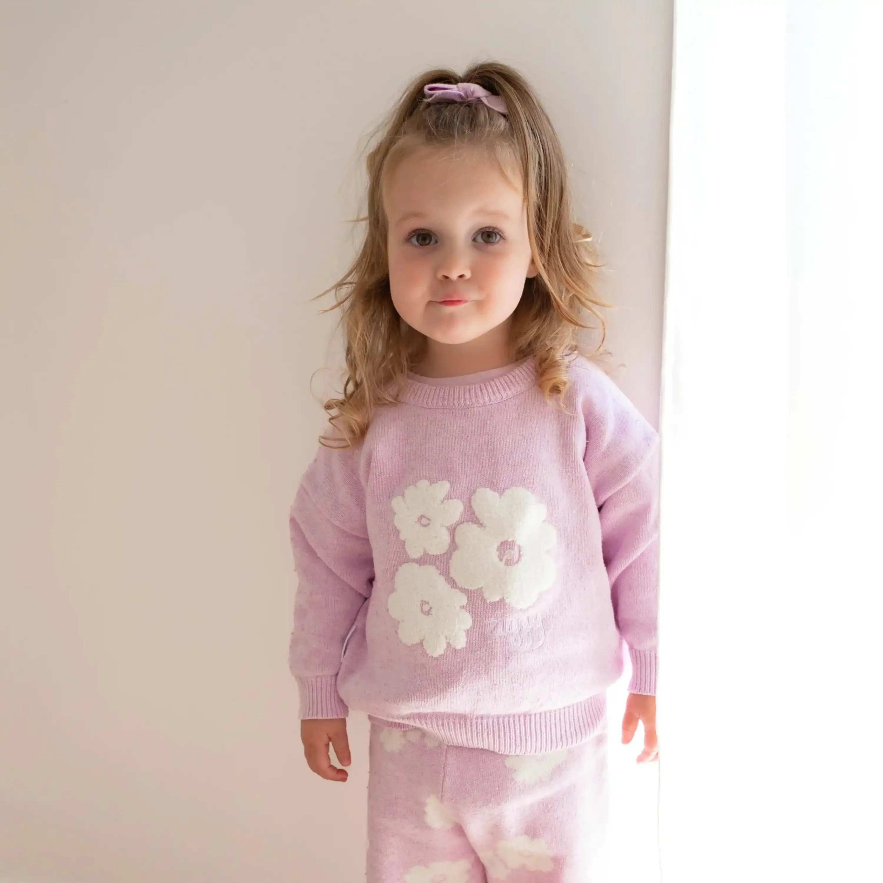 KNIT JUMPER | IRIS (BOUCLE)