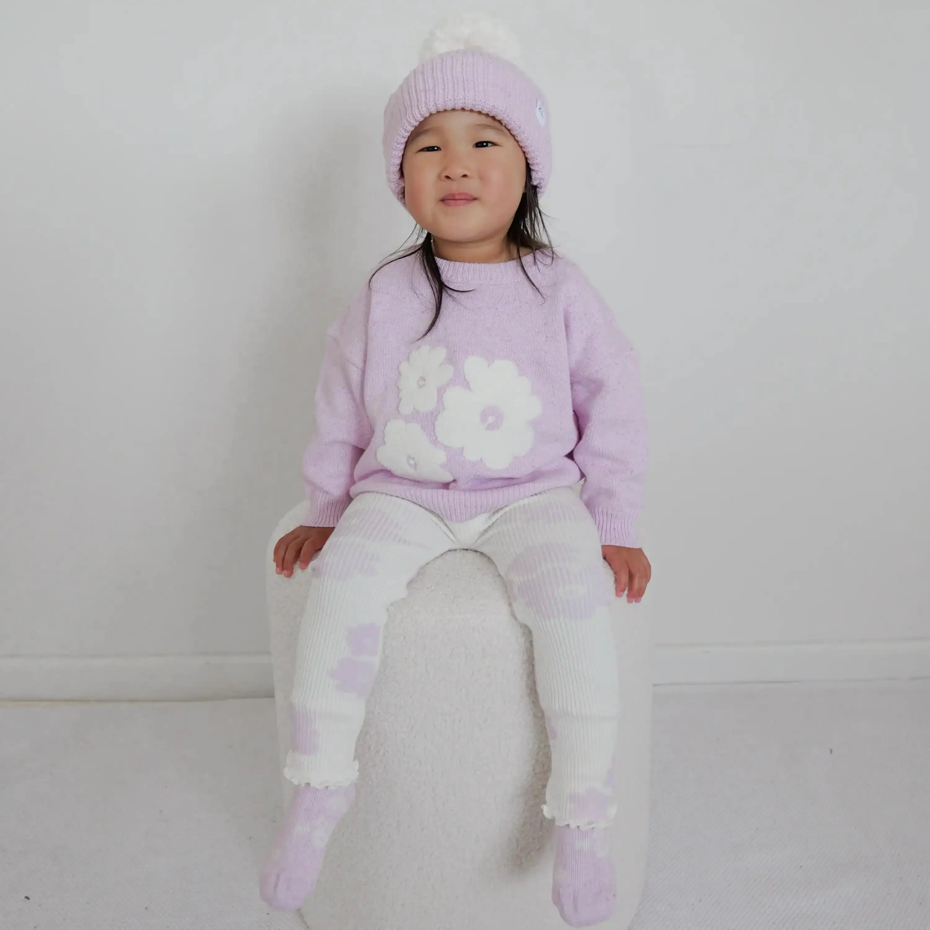 KNIT JUMPER | IRIS (BOUCLE)