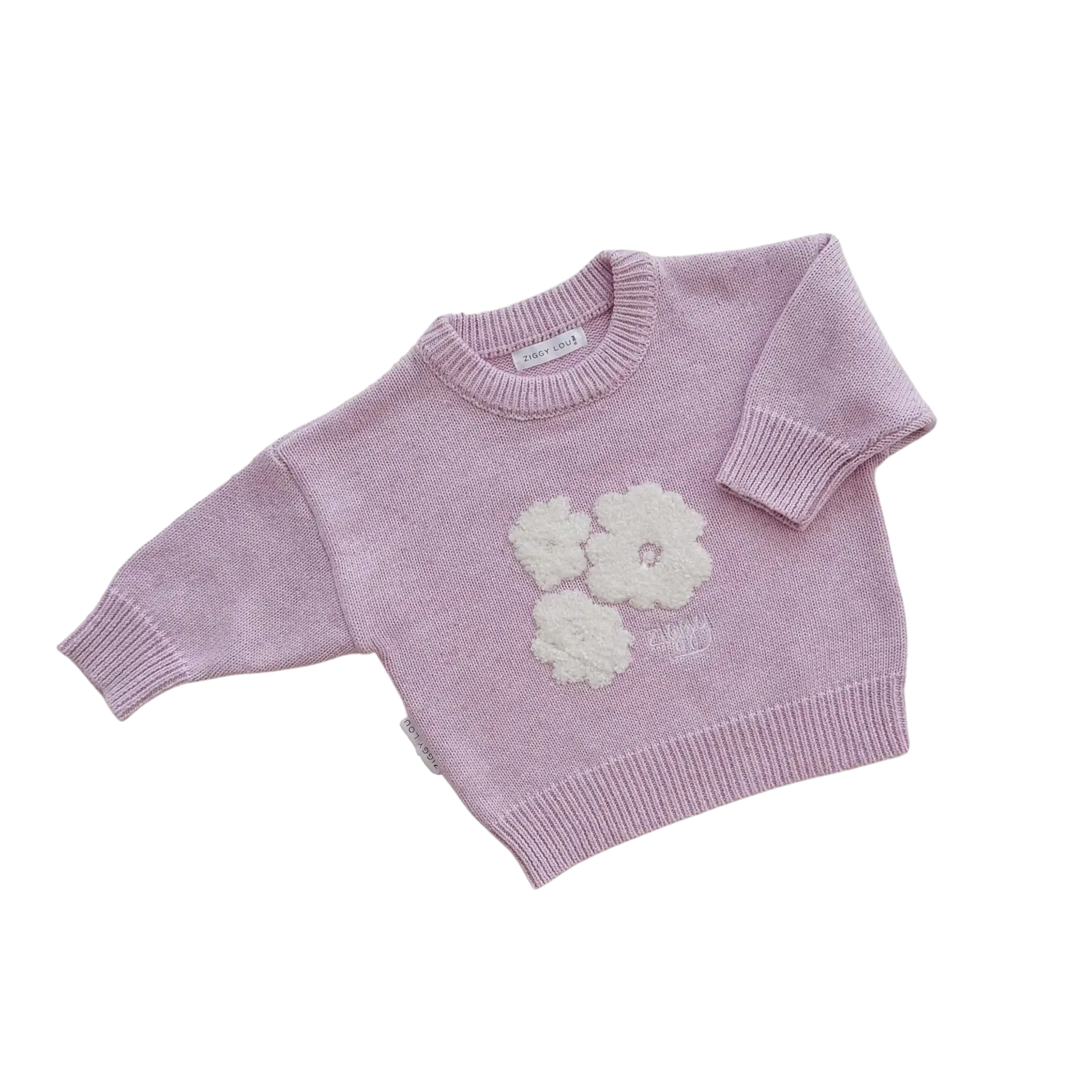 KNIT JUMPER | IRIS (BOUCLE)