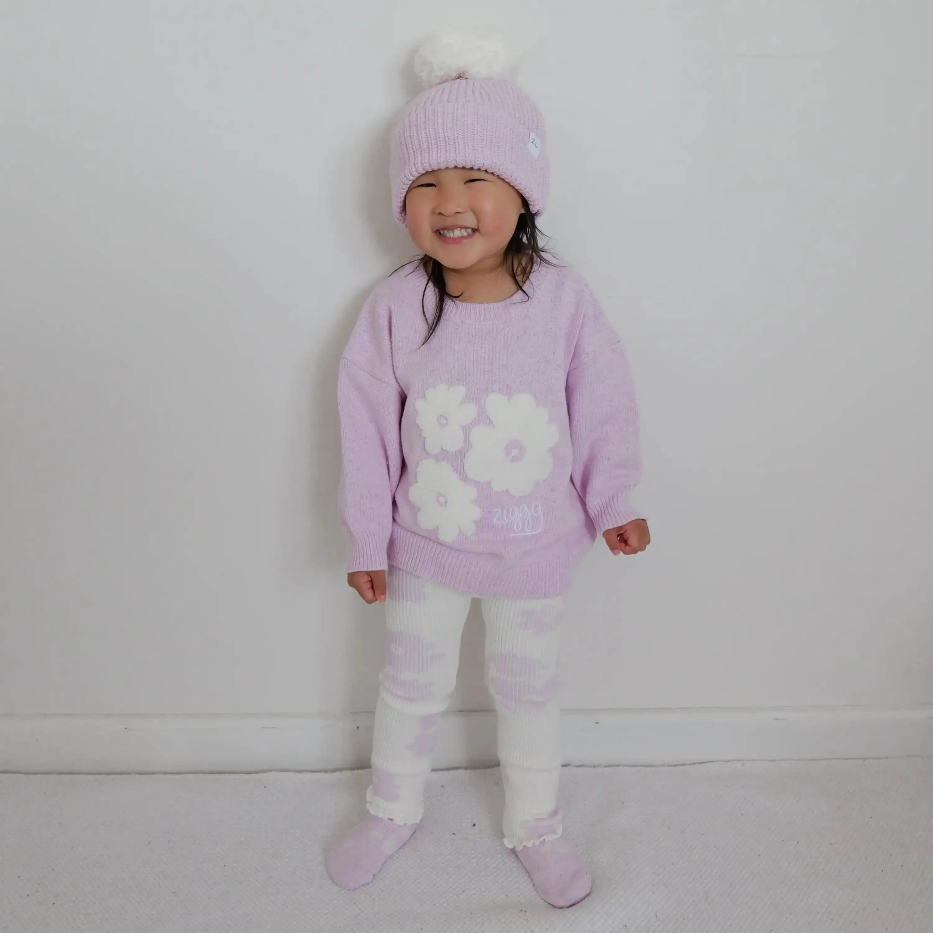 KNIT JUMPER | IRIS (BOUCLE)
