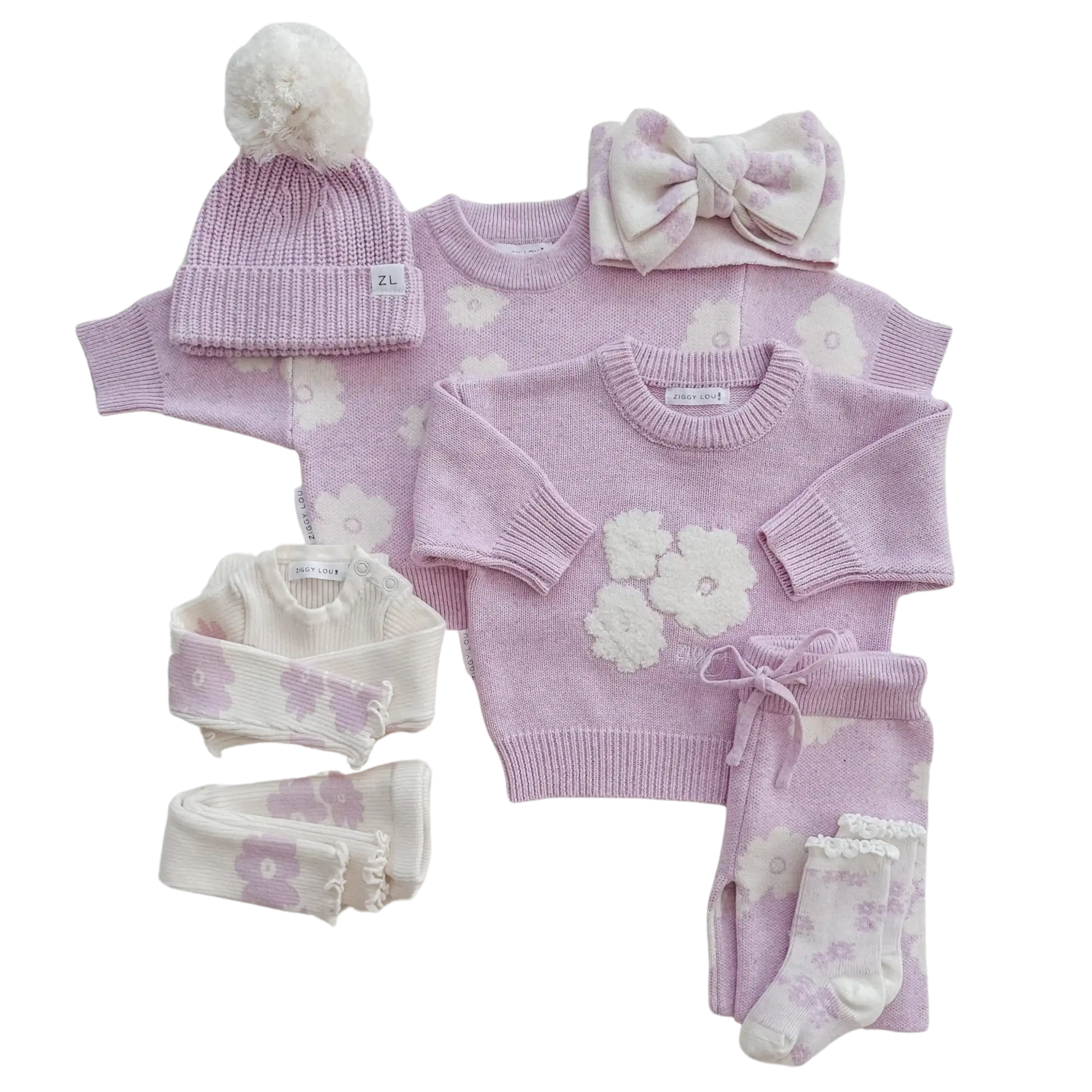 KNIT JUMPER | IRIS (BOUCLE)