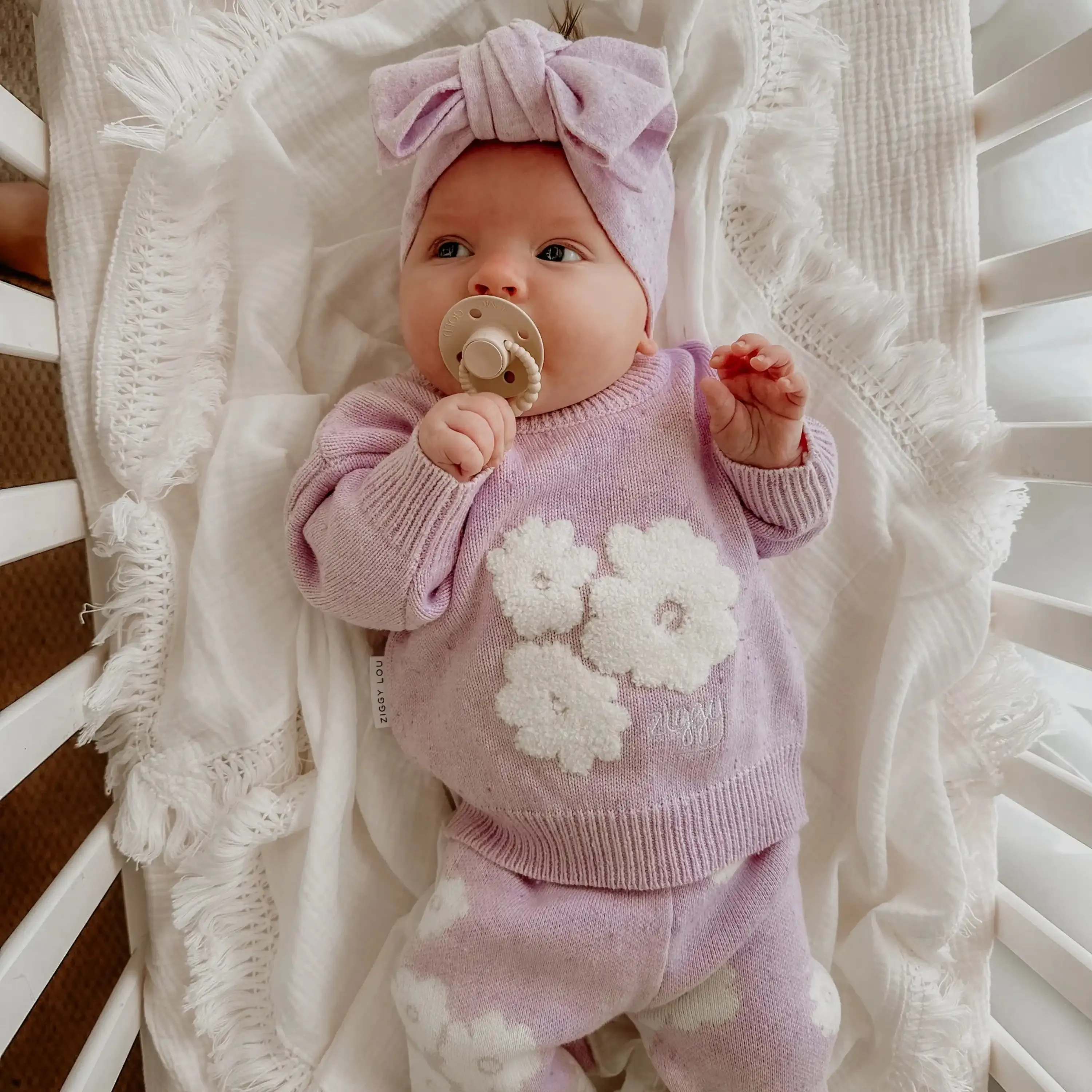 KNIT JUMPER | IRIS (BOUCLE)