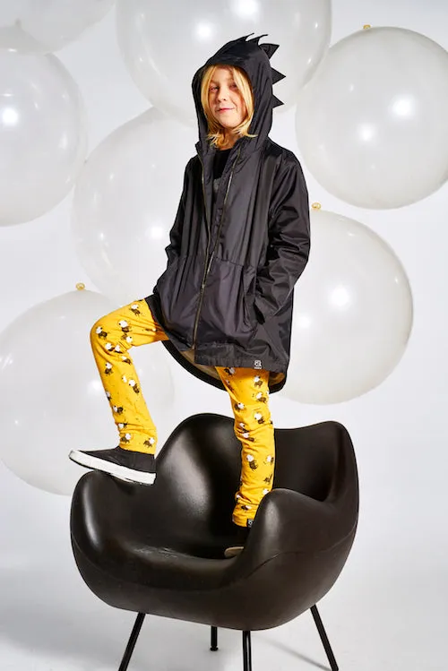 Kukukid DINO RAINCOAT Black